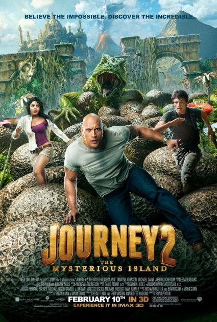 Poster Journey 2: The Mysterious Island (2012)