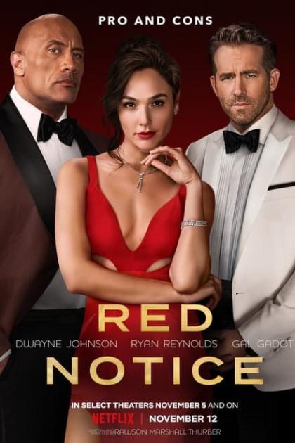 Poster Red Notice (2021)